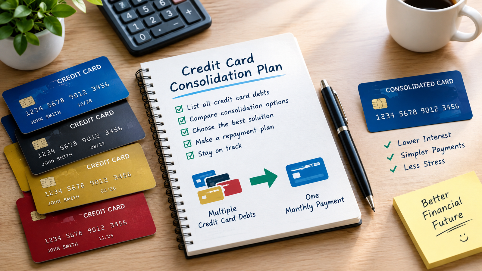 Credit Card Consolidation: How It Works, Benefits, Risks, and Options